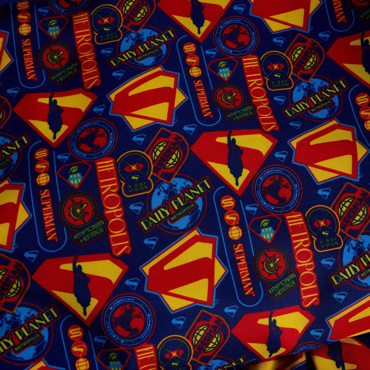 Loungefly Superman All-Over Print Full-Size Backpack