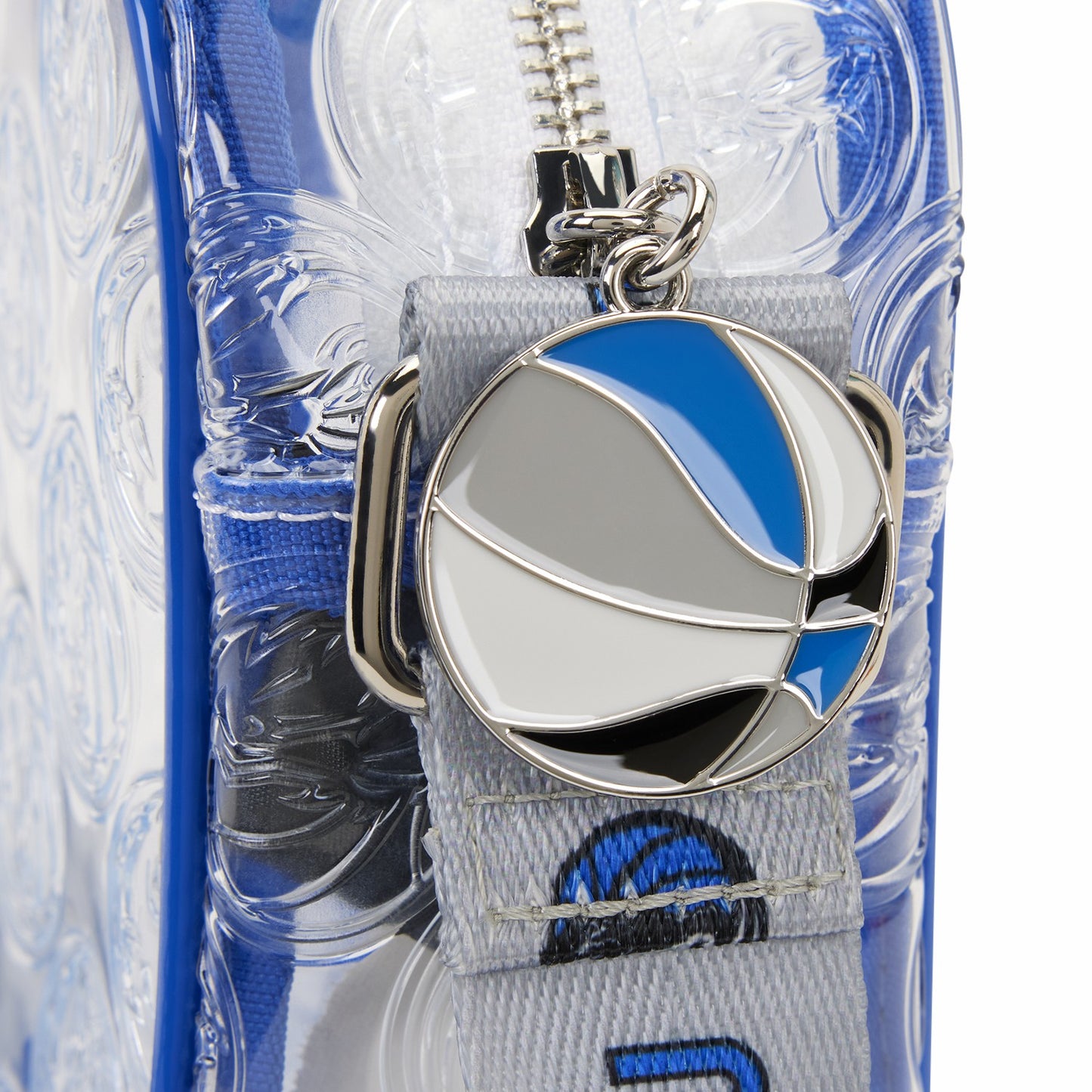 Loungefly NBA Dallas Mavericks Clear Crossbody Stadium Bag