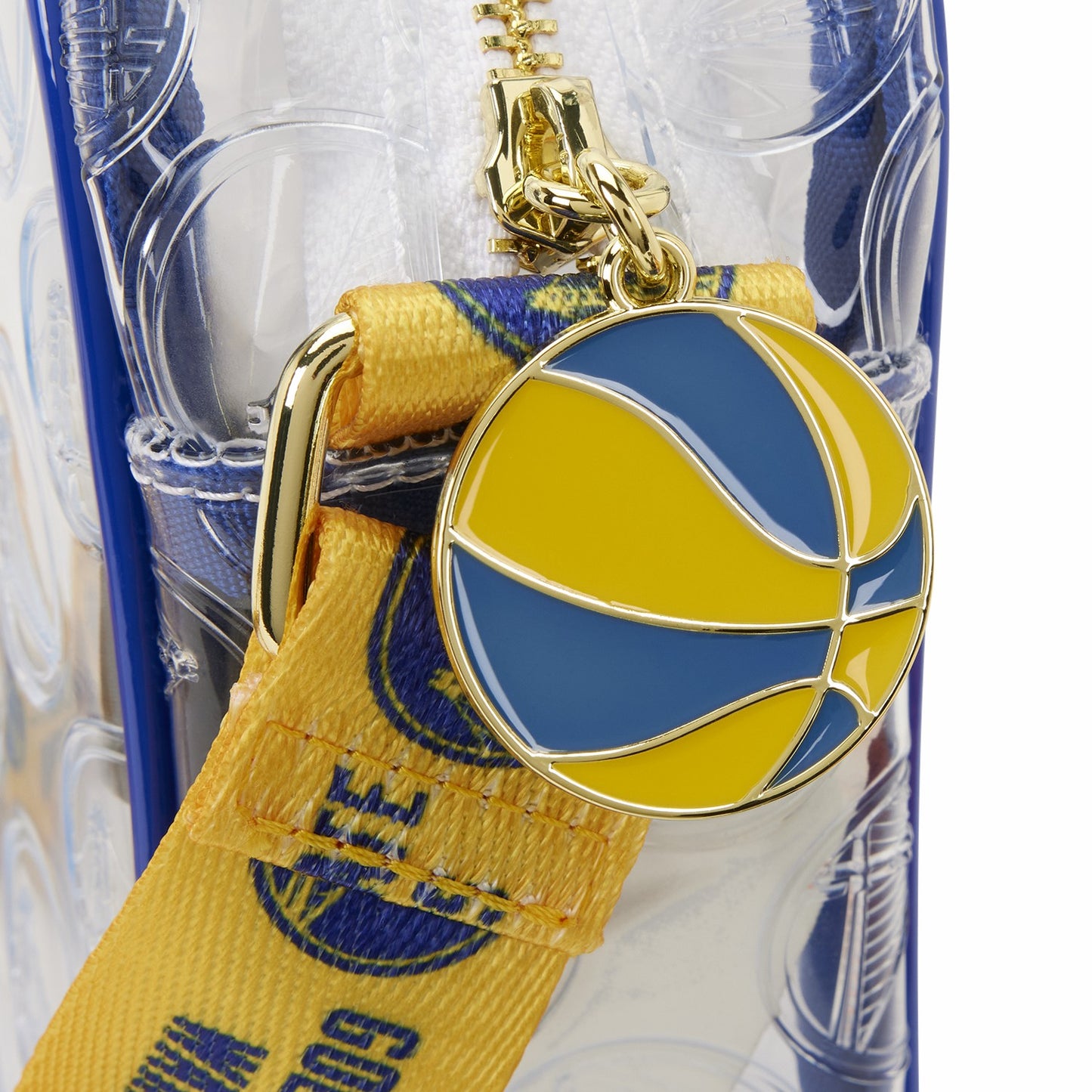 Loungefly NBA Golden State Warriors Clear Crossbody Stadium Bag
