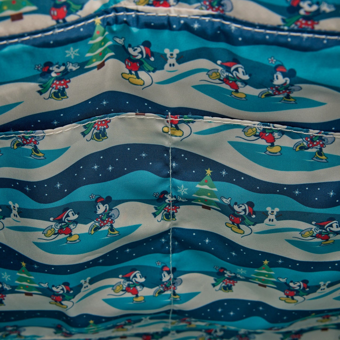 Loungefly Mickey & Friends Holiday Convertible Backpack & Tote Crossbody Bag