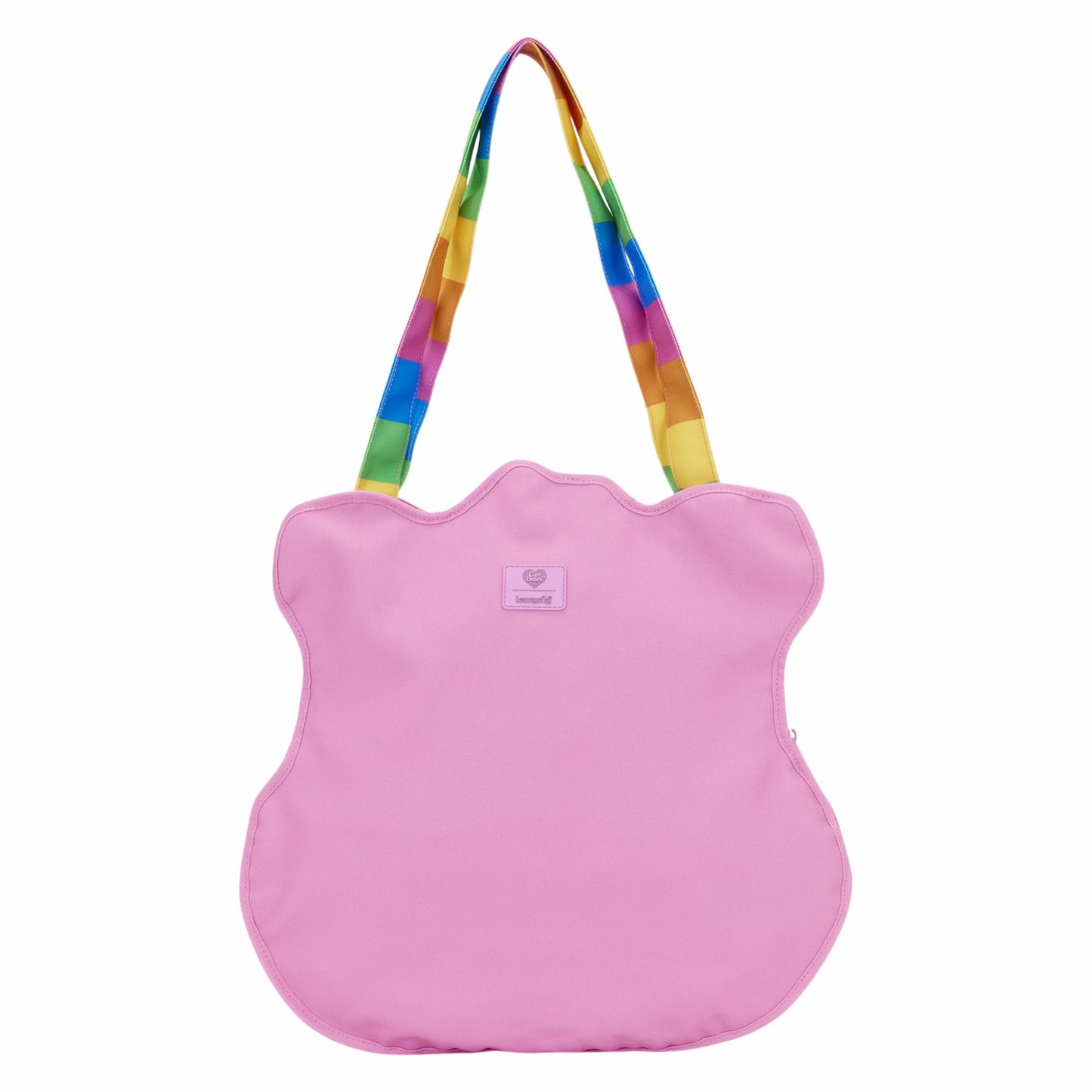 Loungefly Care Bears Cheer Bear Cosplay Oversized Canvas Tote Bag