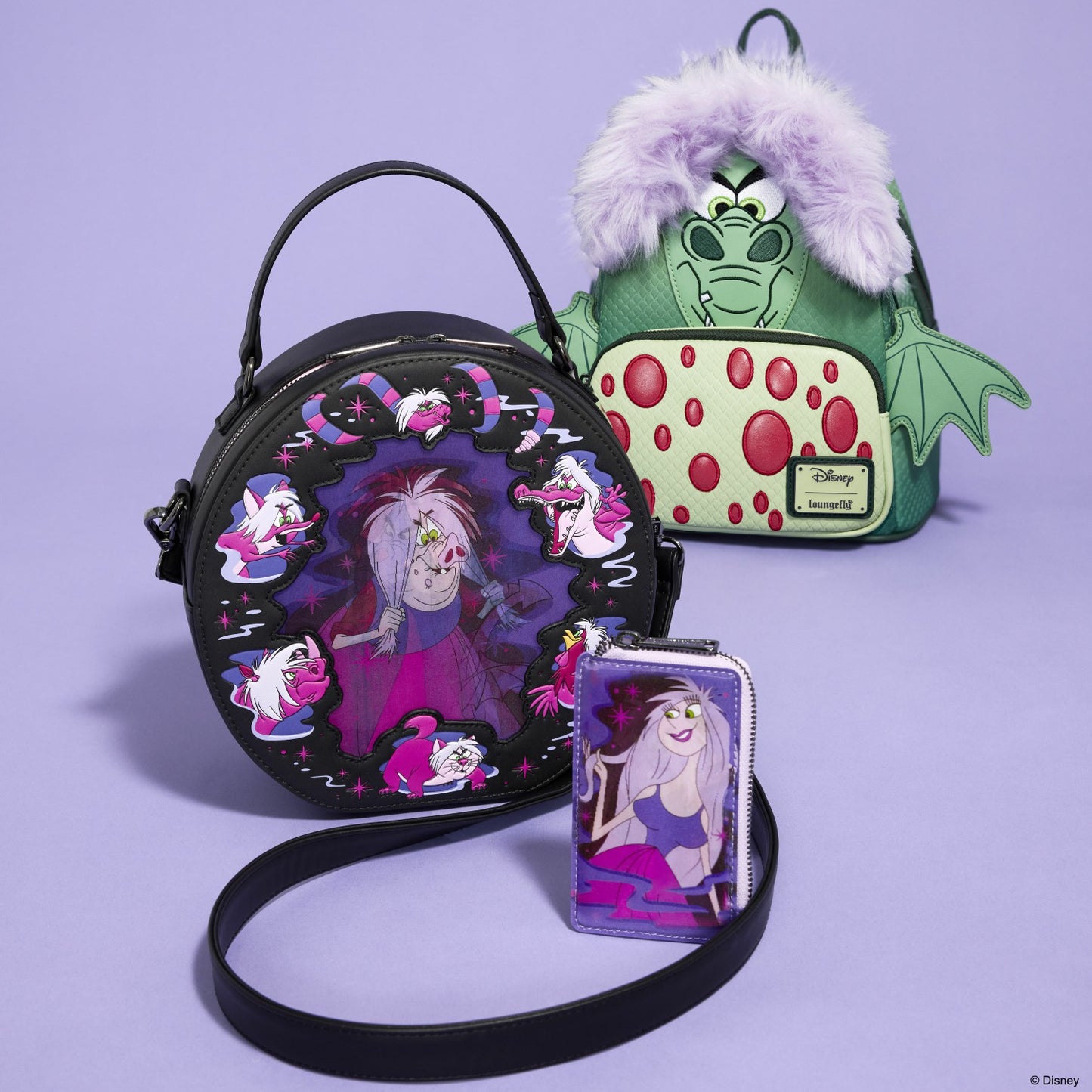 Loungefly The Sword in the Stone Madam Mim Lenticular Card Holder