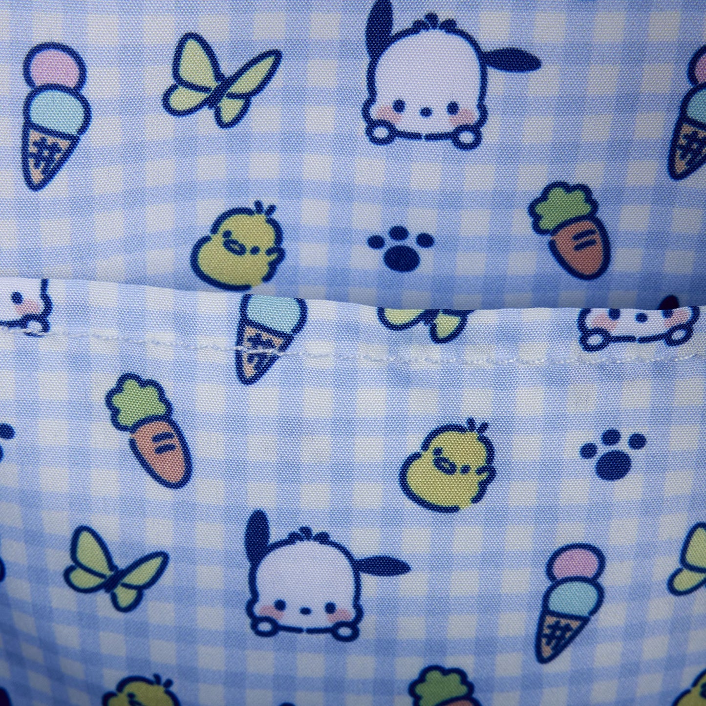 Loungefly Sanrio Pochacco Gingham Mini Backpack