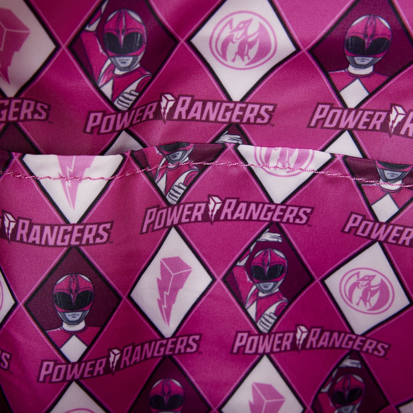 Loungefly Power Rangers Pink Ranger Cosplay Mini Backpack