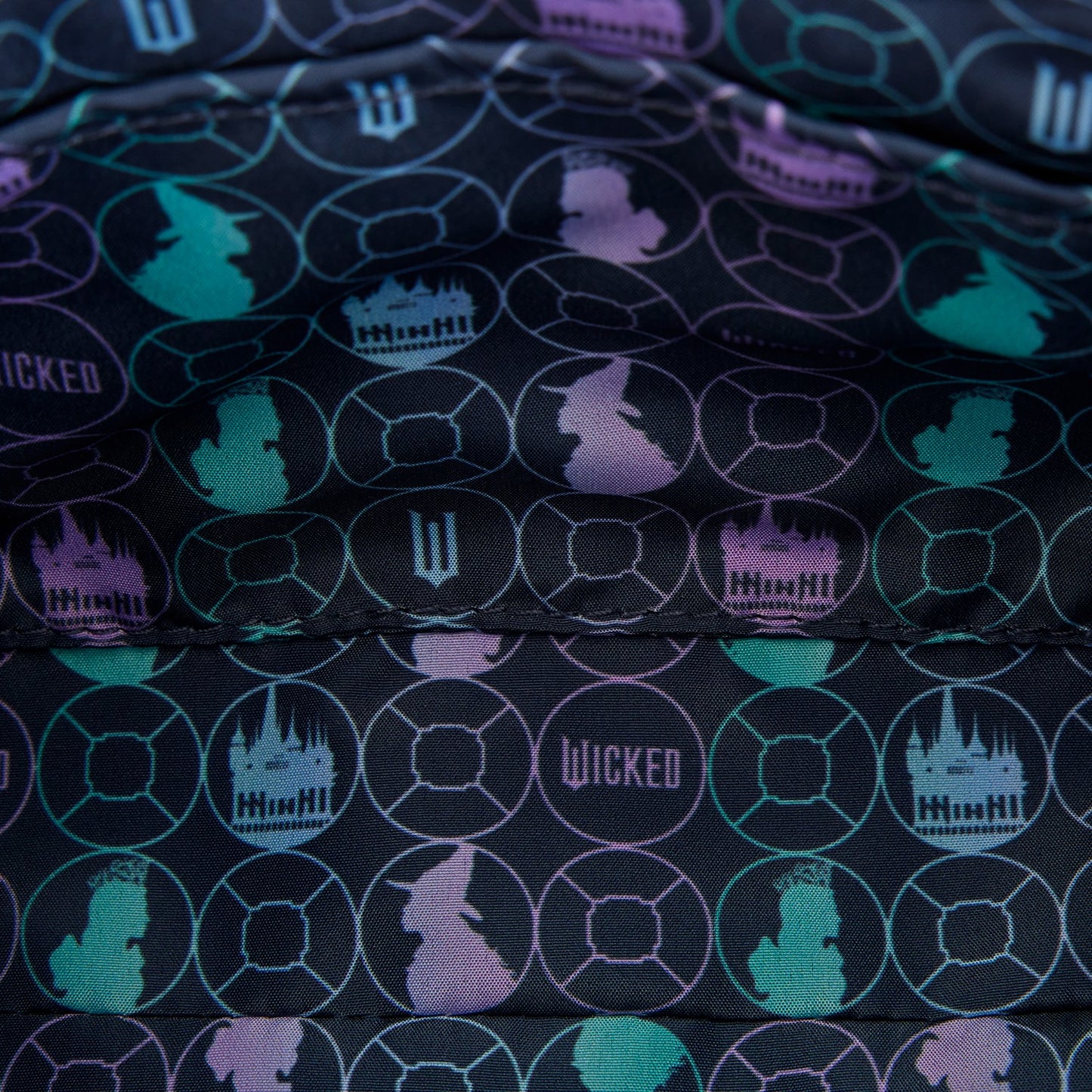 Loungefly Wicked: For Good Glinda & Elphaba Crossbody Bag with Charms