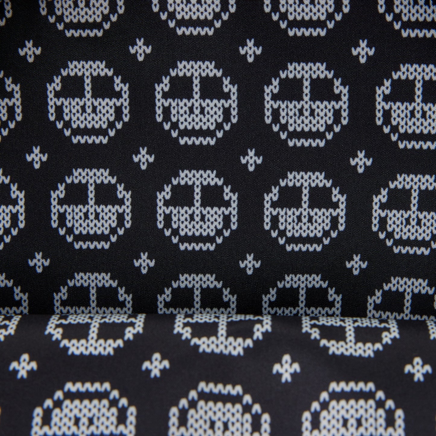 Loungefly The Nightmare Before Christmas Jack Skellington Reversible Sequins Tote Crossbody Bag with Coin Bag