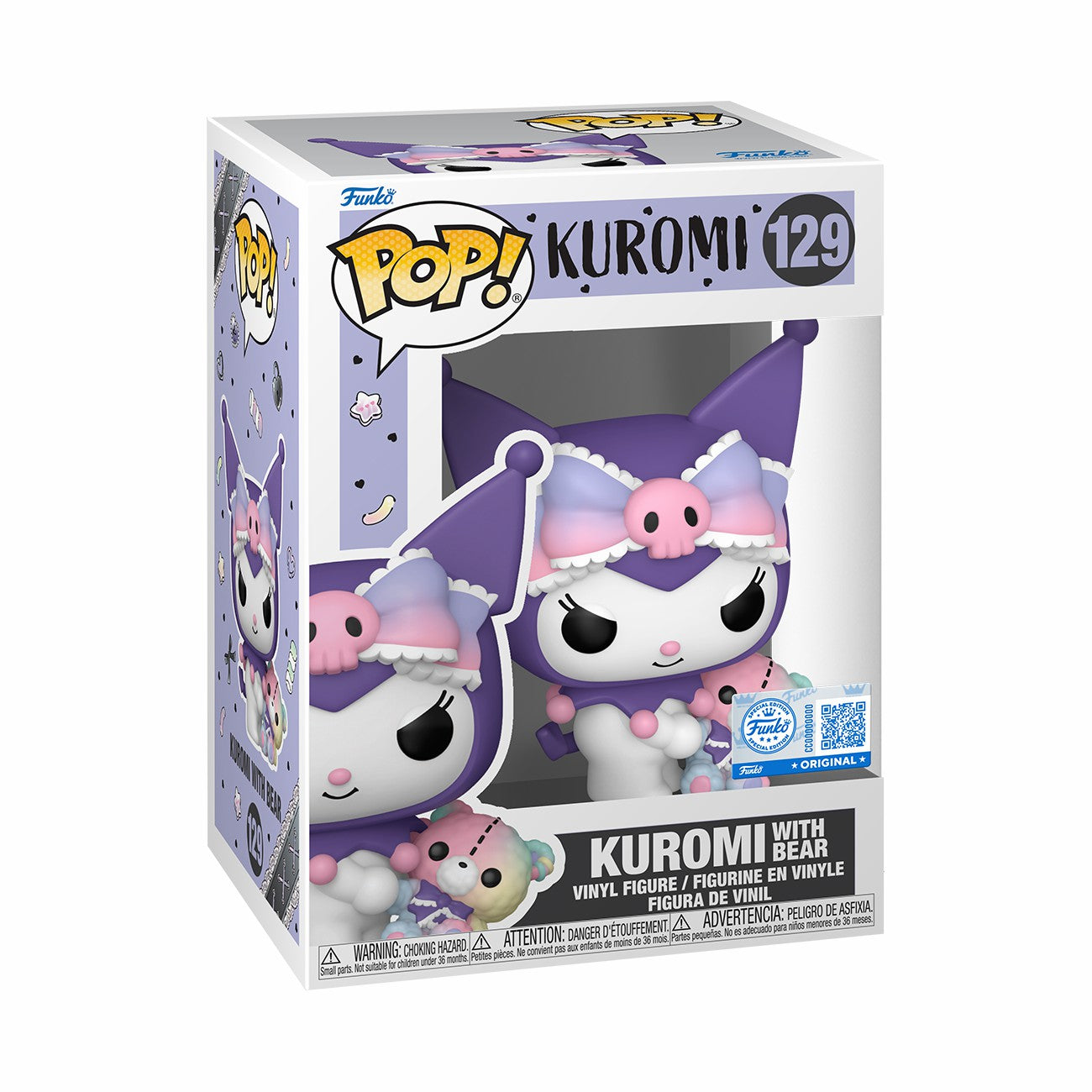 Loungefly Pop! Kuromi with Bear | Funko