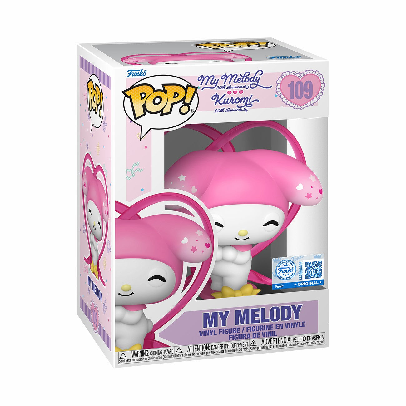 Loungefly Pop! My Melody with Ribbon (50th Anniversary) | Funko