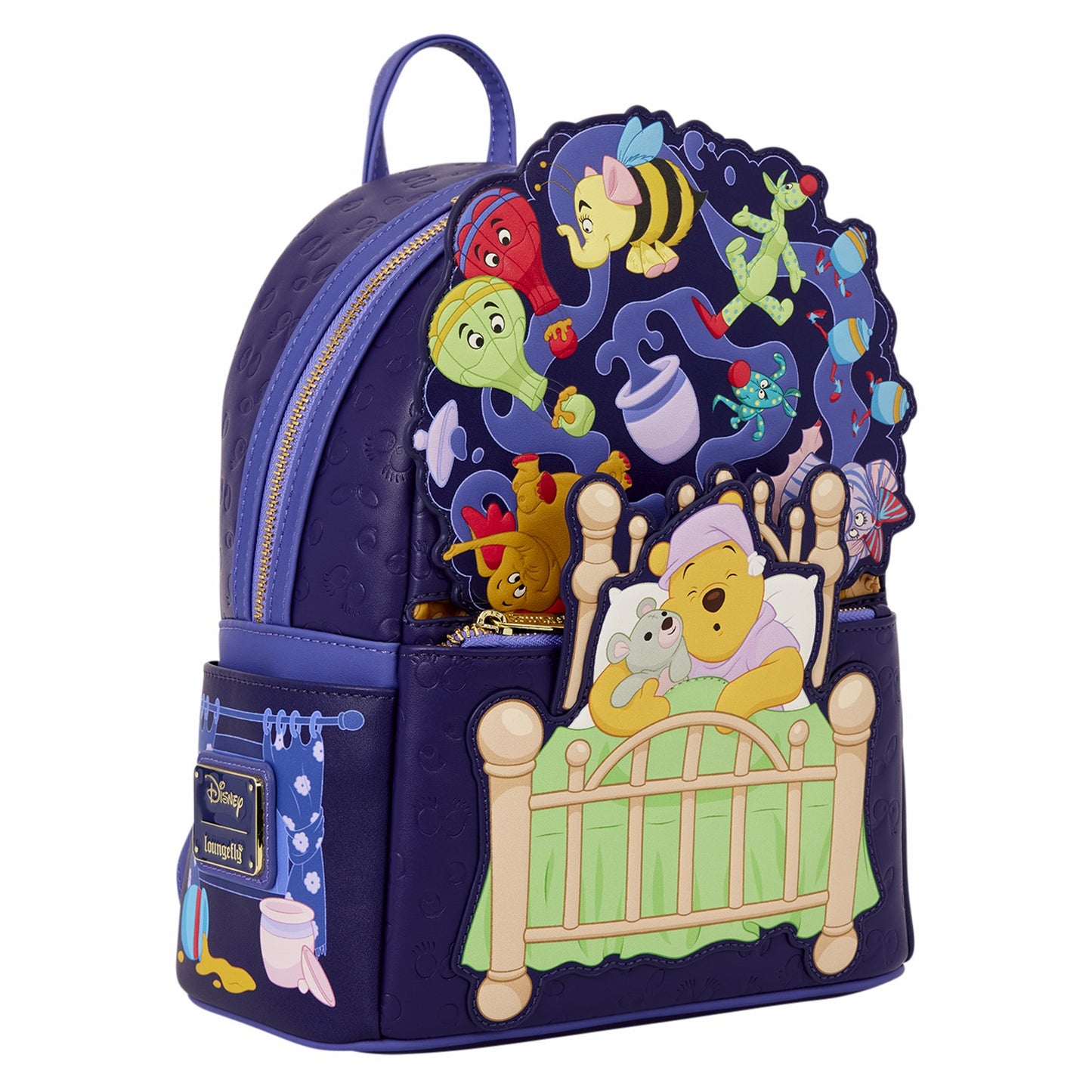 Loungefly D23 Exclusive Winnie the Pooh Heffalumps & Woozles Mini Backpack