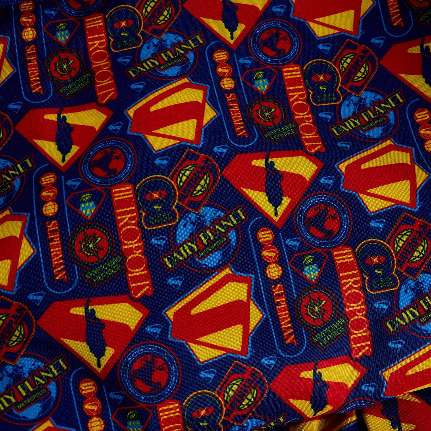 Loungefly Superman All-Over Print Full-Size Backpack