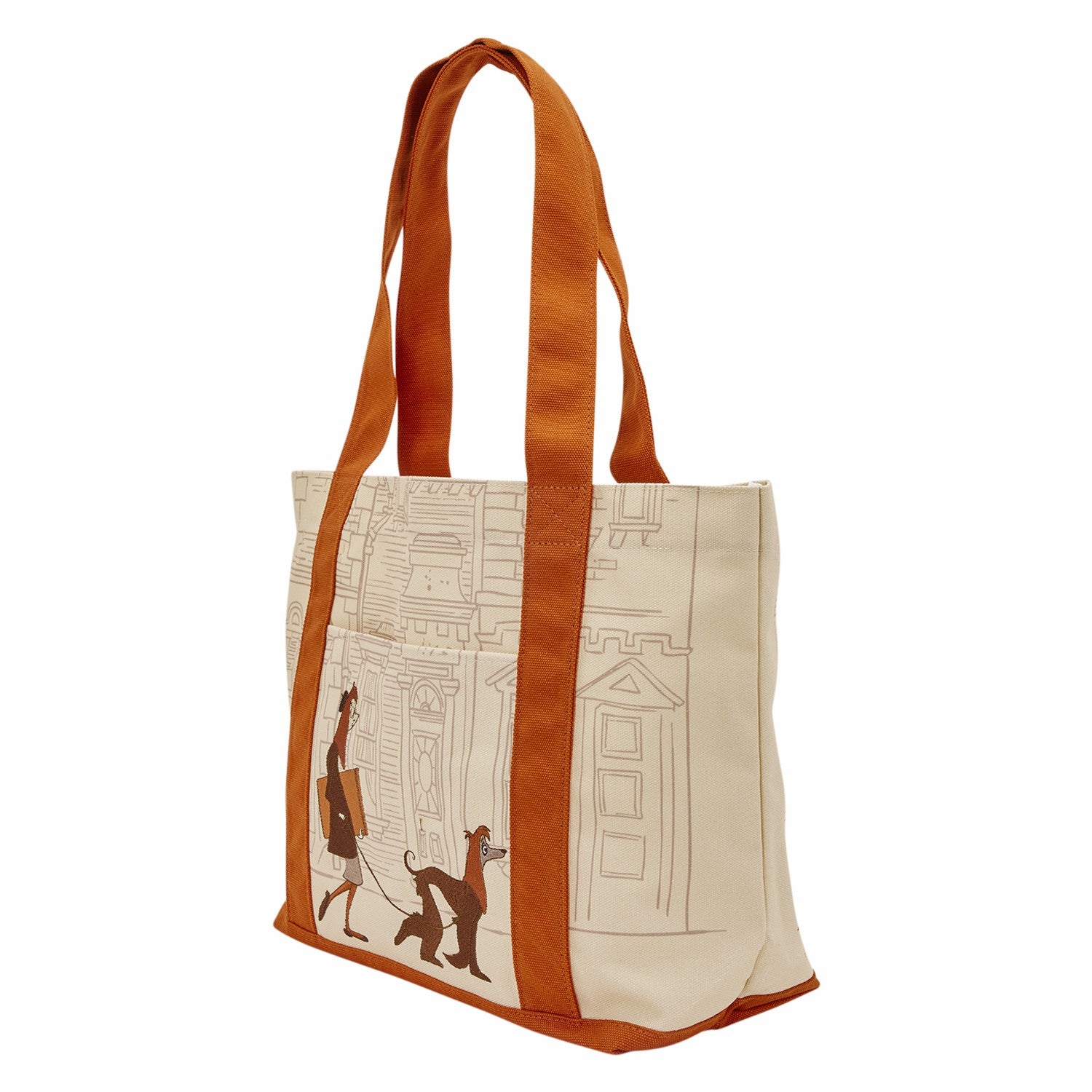 Loungefly 101 Dalmatians Oversized Canvas Tote Bag