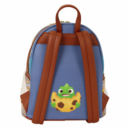 Loungefly Tangled Rapunzel Glow Pin Trader Mini Backpack