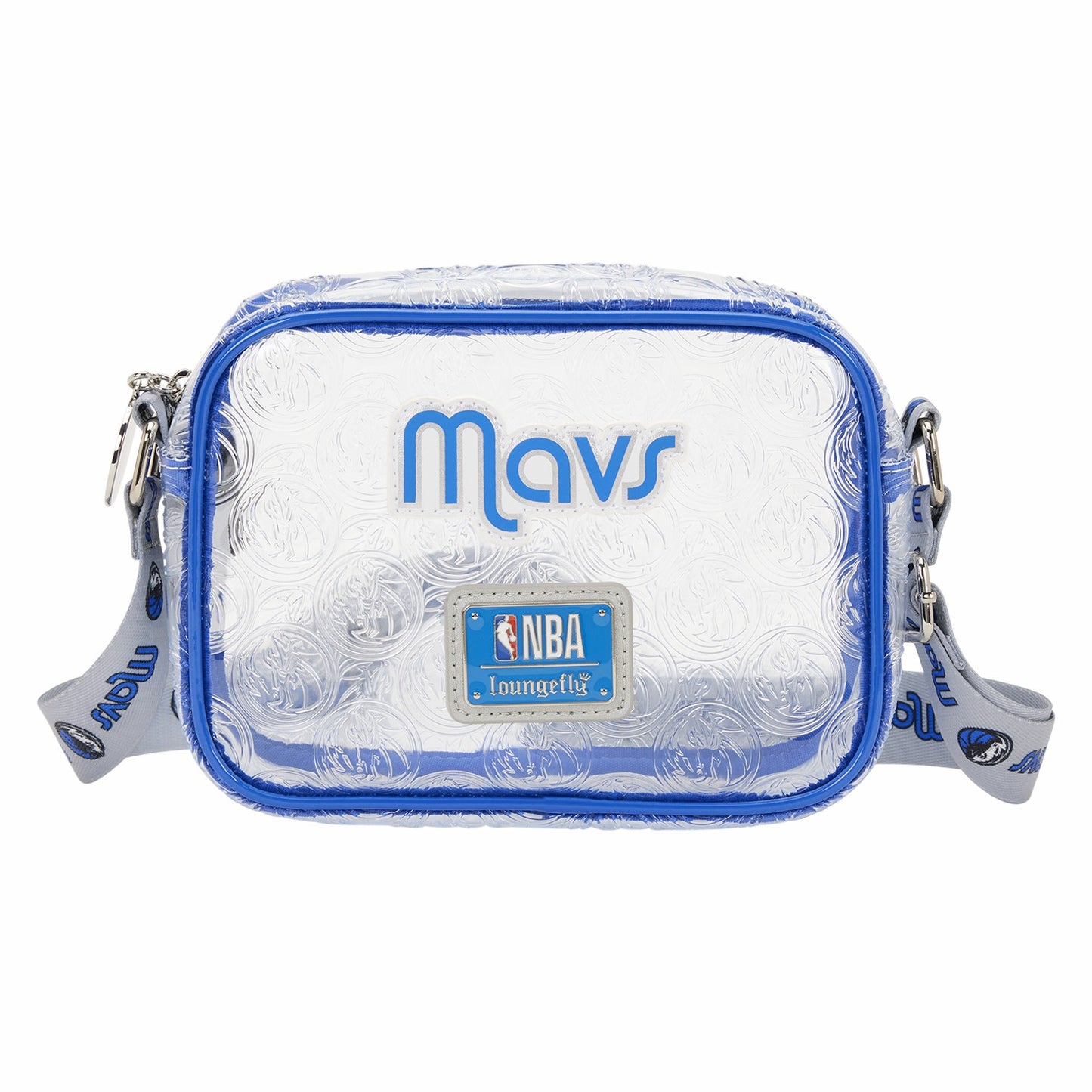 Loungefly NBA Dallas Mavericks Clear Crossbody Stadium Bag