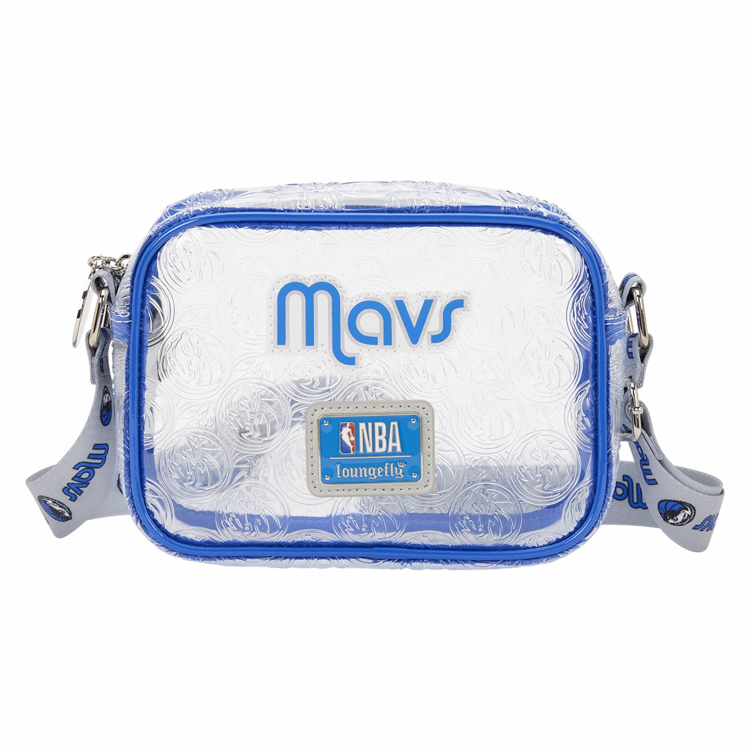 Loungefly NBA Dallas Mavericks Clear Crossbody Stadium Bag