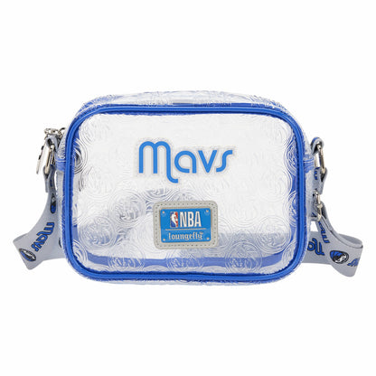 Loungefly NBA Dallas Mavericks Clear Crossbody Stadium Bag