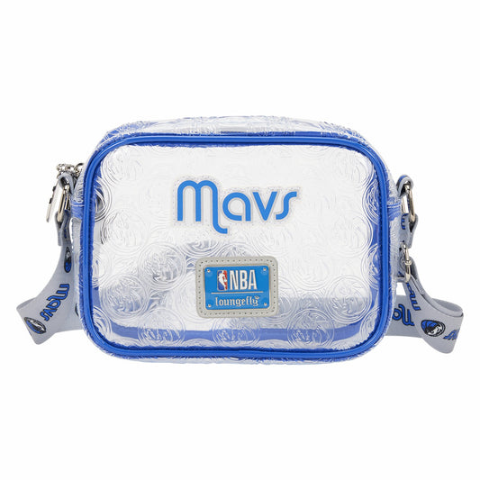 Loungefly NBA Dallas Mavericks Clear Crossbody Stadium Bag