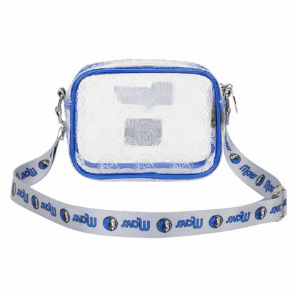 Loungefly NBA Dallas Mavericks Clear Crossbody Stadium Bag