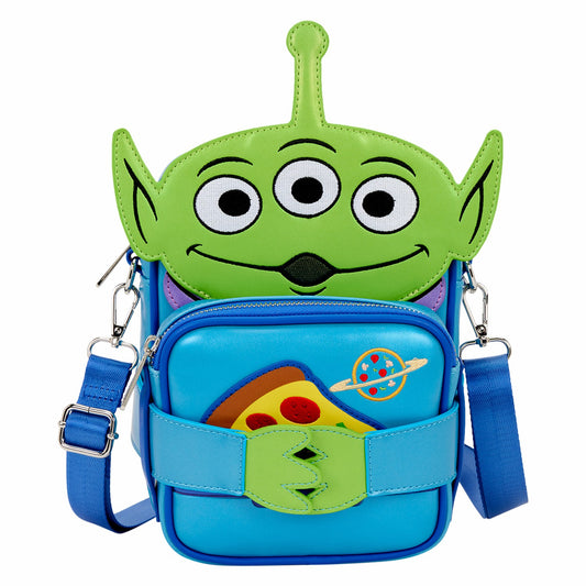 Loungefly Toy Story 30th Anniversary Aliens Crossbuddies® Cosplay Crossbody Bag with Coin Bag