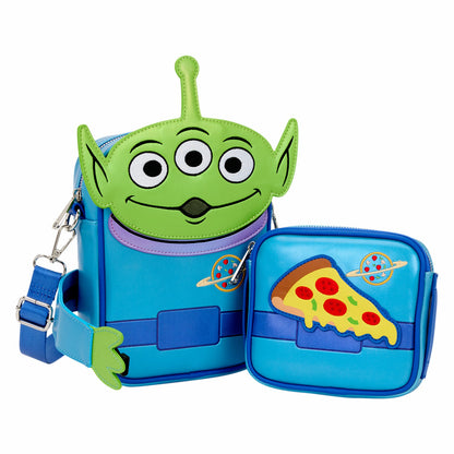 Loungefly Toy Story 30th Anniversary Aliens Crossbuddies® Cosplay Crossbody Bag with Coin Bag