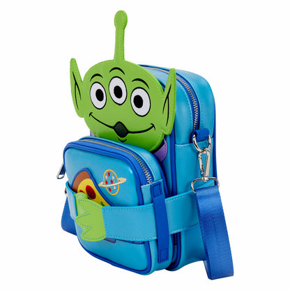 Loungefly Toy Story 30th Anniversary Aliens Crossbuddies® Cosplay Crossbody Bag with Coin Bag
