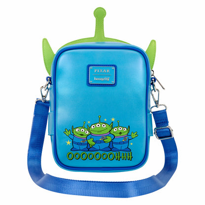 Loungefly Toy Story 30th Anniversary Aliens Crossbuddies® Cosplay Crossbody Bag with Coin Bag