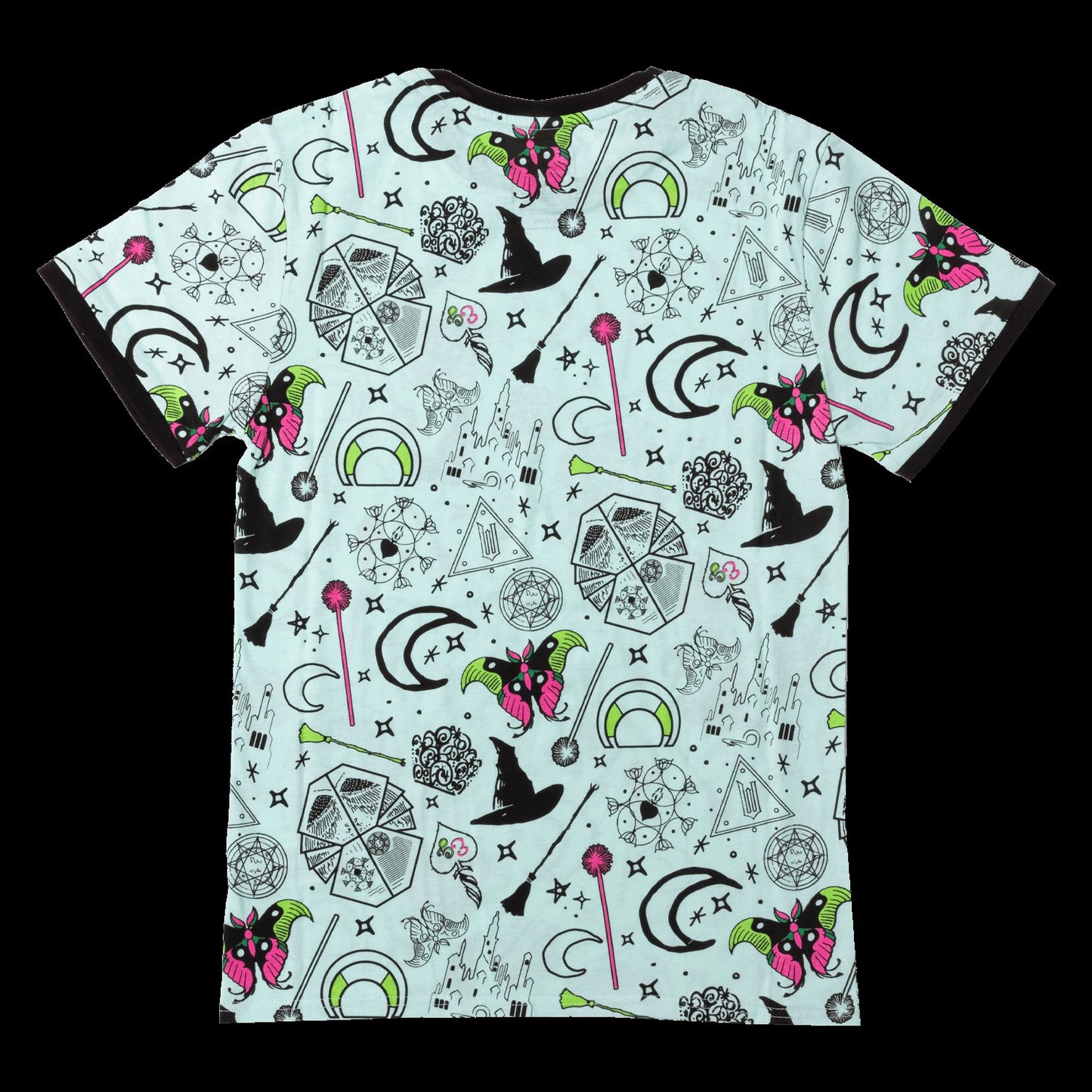 Loungefly Wicked Elphaba & Glinda All-Over Print Unisex Tee