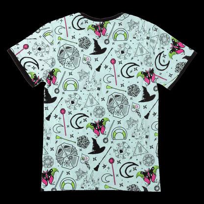 Loungefly Wicked Elphaba & Glinda All-Over Print Unisex Tee