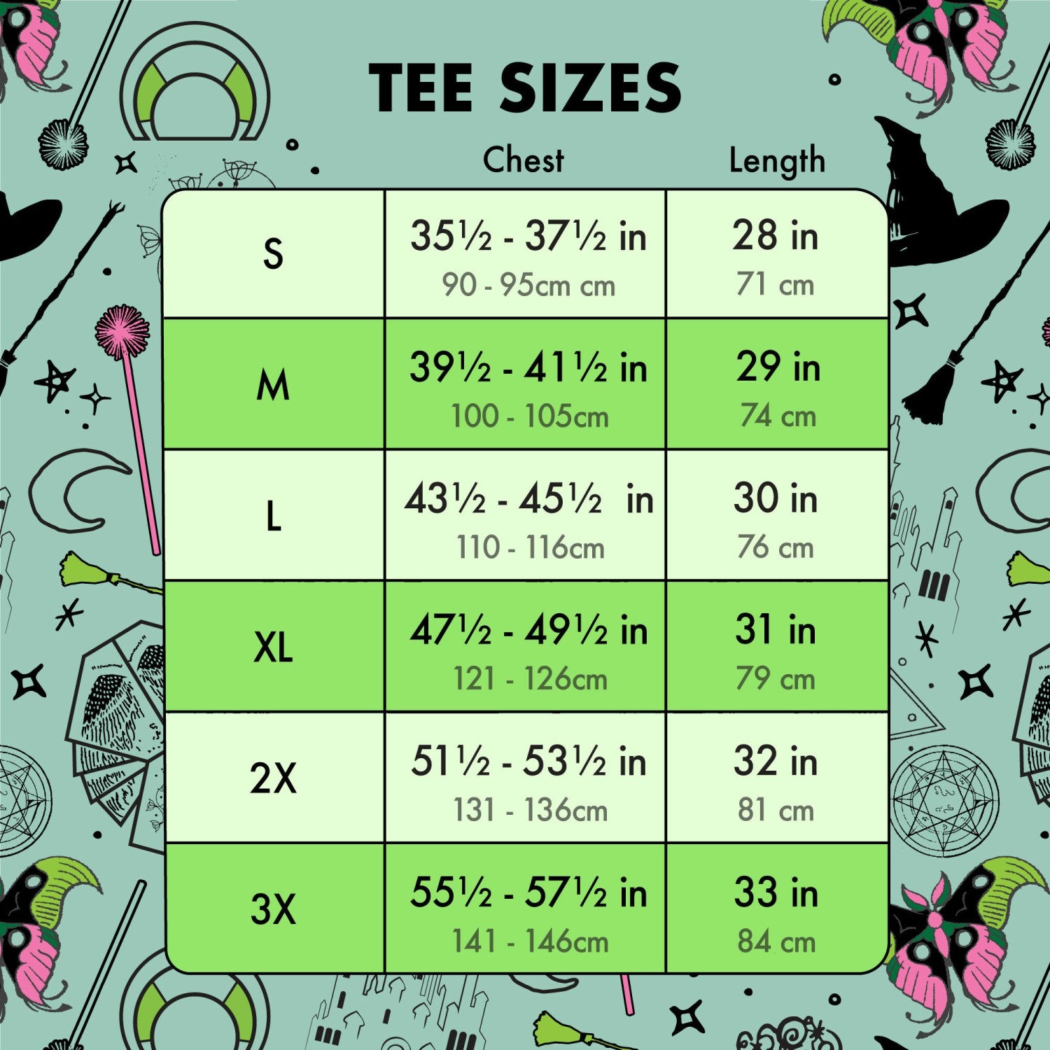 Loungefly Wicked Elphaba & Glinda All-Over Print Unisex Tee