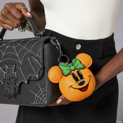 Loungefly Minnie Mouse Pumpkin Keychain Charm