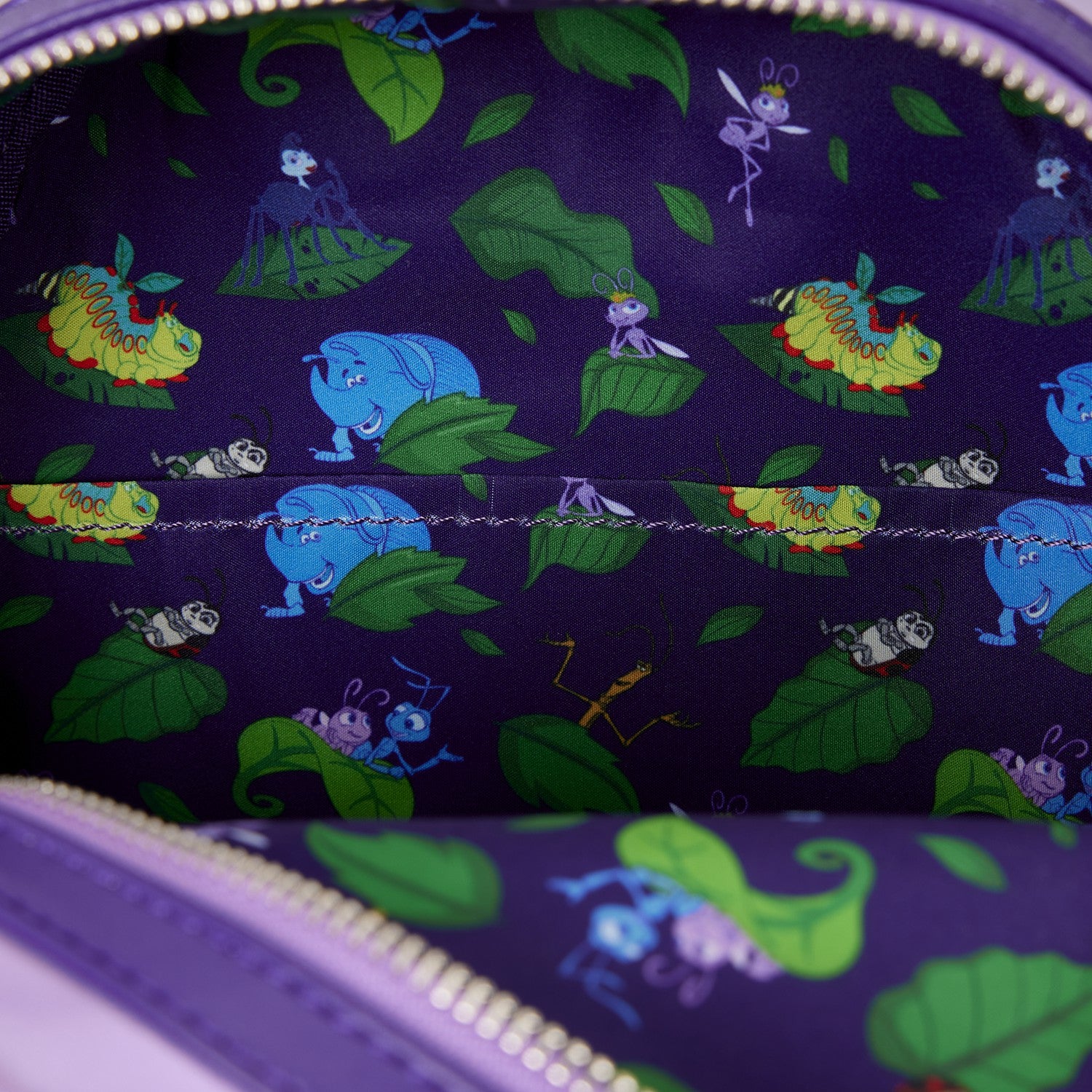 Loungefly A Bug's Life Atta Cosplay Mini Backpack with Ear Headband