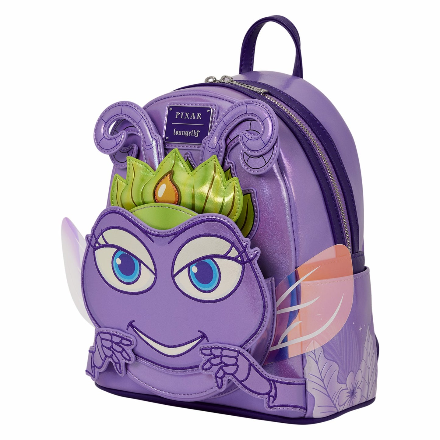 Loungefly A Bug's Life Atta Cosplay Mini Backpack with Ear Headband