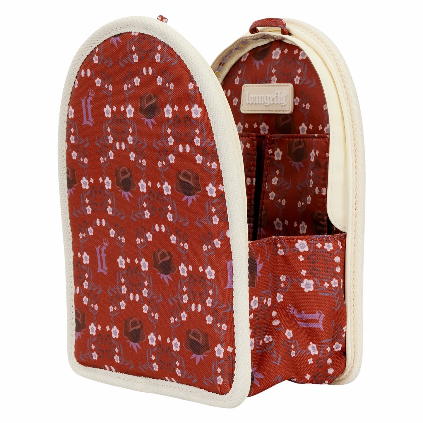 Loungefly Loungefly Cream & Red Floral Light-Up Mini Backpack Bag Organizer Insert