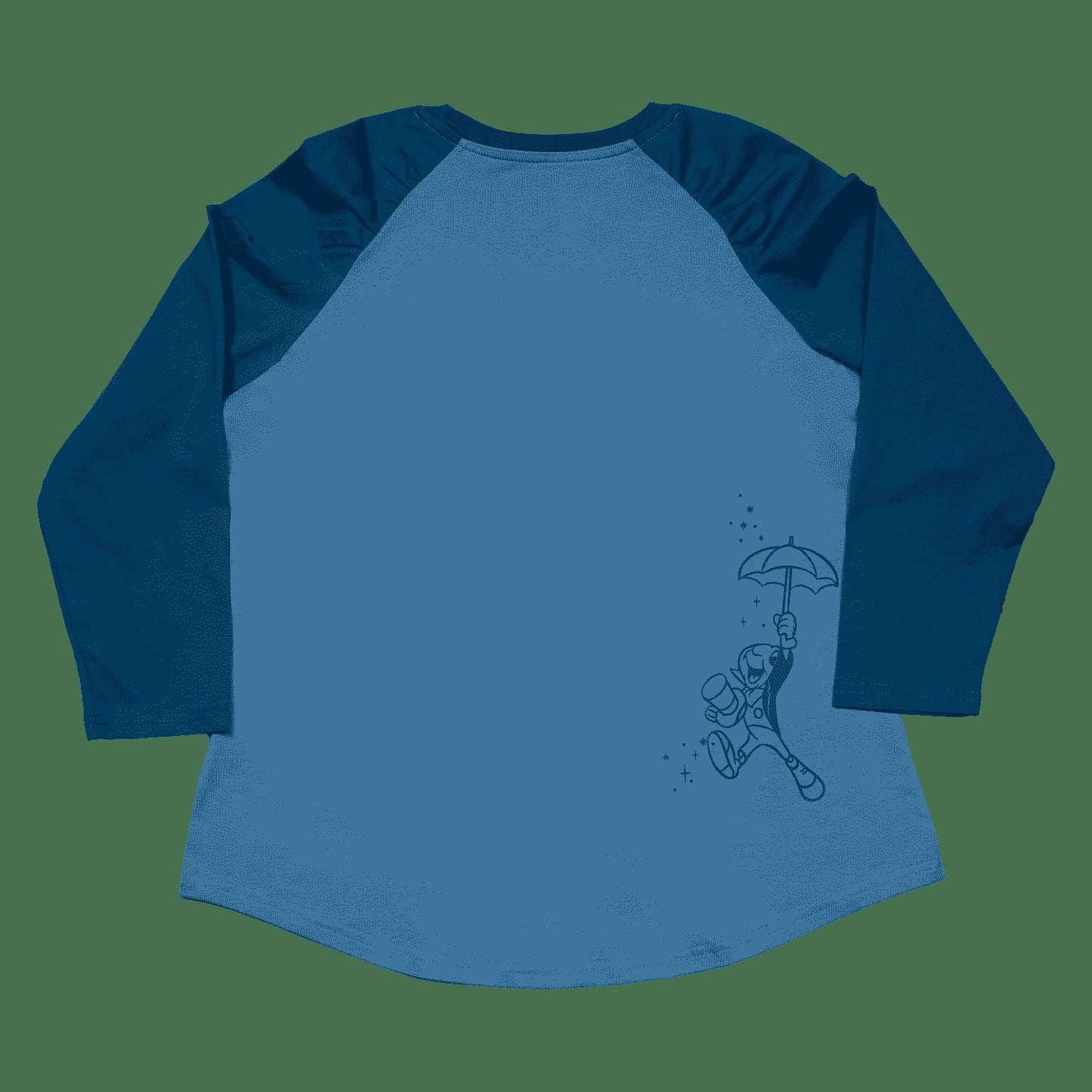 Loungefly Pinocchio Blue Fairy Unisex Raglan Tee