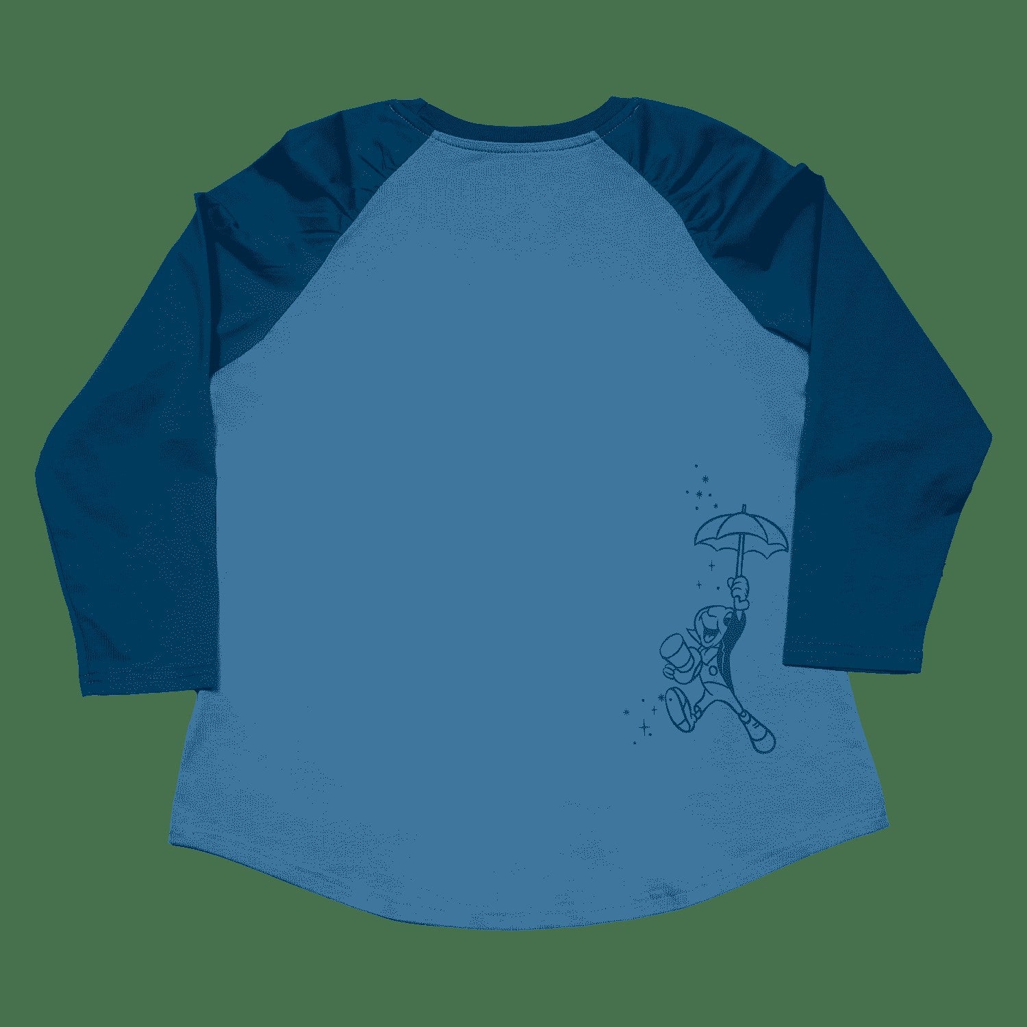 Loungefly Pinocchio Blue Fairy Unisex Raglan Tee
