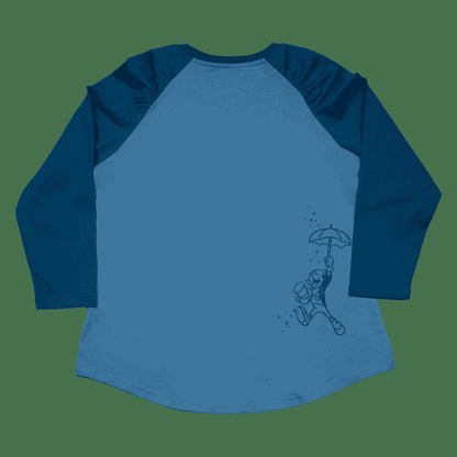 Loungefly Pinocchio Blue Fairy Unisex Raglan Tee
