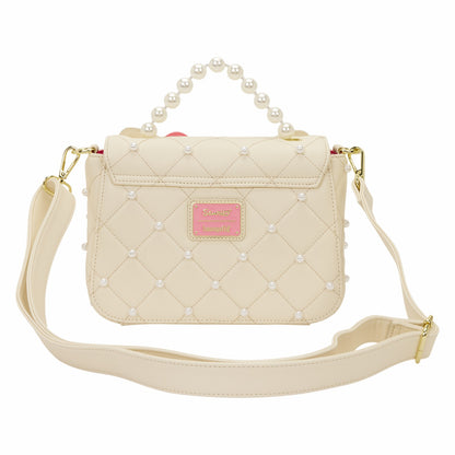 Loungefly Sanrio Hello Kitty Exclusive Quilted Pearl Handle Crossbody Bag