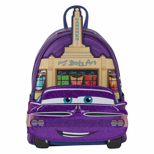 Loungefly D23 Exclusive Cars Ramone Cosplay Glow Mini Backpack