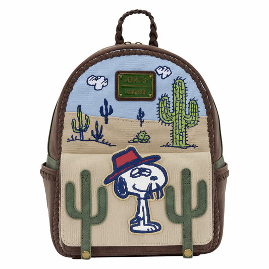 Loungefly Peanuts Spike Desert Mini Backpack
