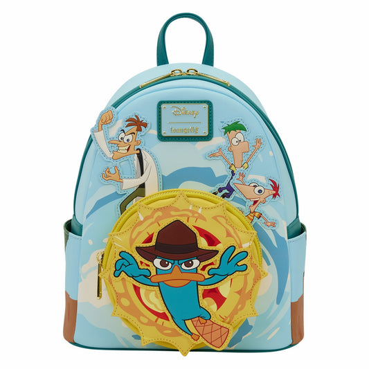 Loungefly Phineas & Ferb Light-Up Mini Backpack