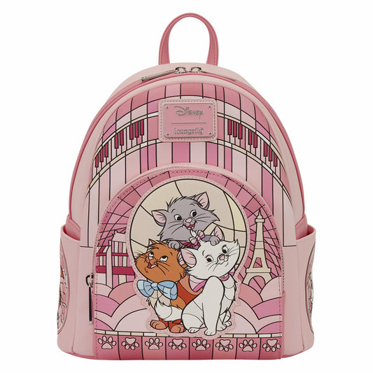 Loungefly The Aristocats Exclusive Stained Glass Mini Backpack