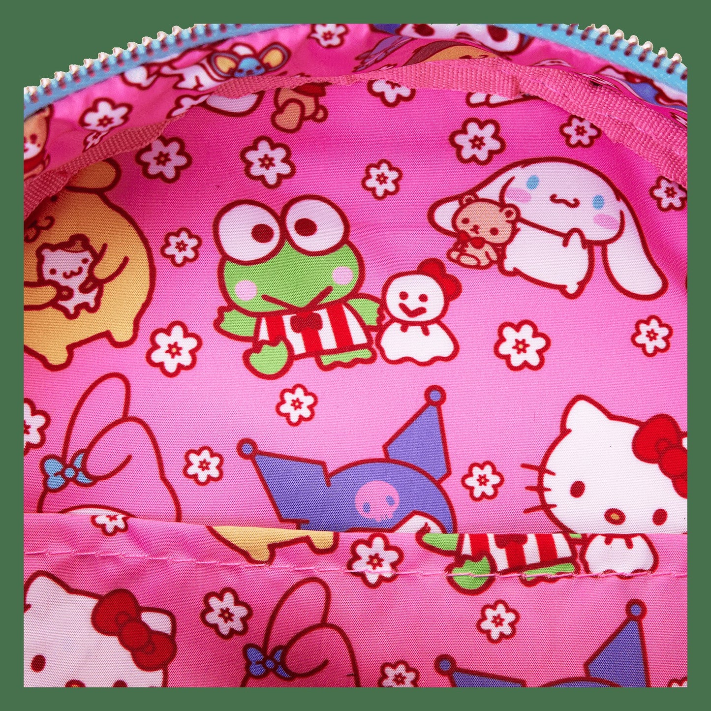 Loungefly Sanrio Hello Kitty & Tiny Chum Bear Sherpa Mini Backpack