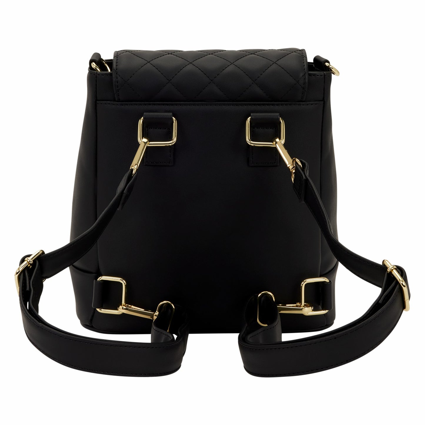 Loungefly Loungefly The Lilly Black Convertible Mini Backpack & Crossbody Pin Trader Bag