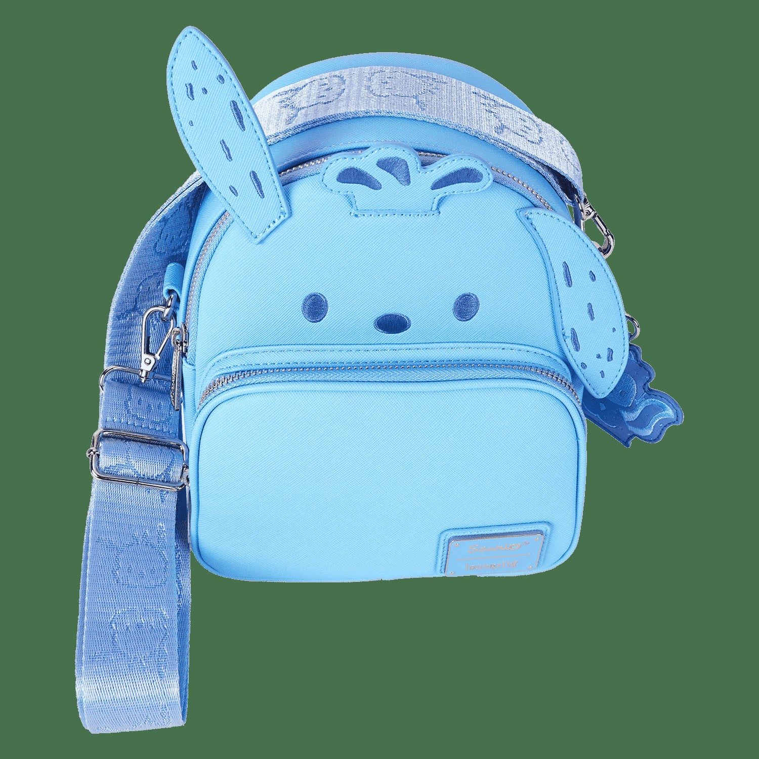 Loungefly Sanrio Pochacco Monochrome Cosplay Convertible Mini Backpack & Crossbody Bag