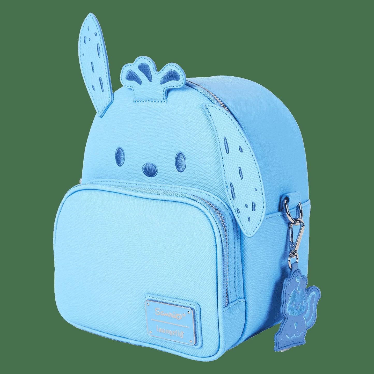Loungefly Sanrio Pochacco Monochrome Cosplay Convertible Mini Backpack & Crossbody Bag