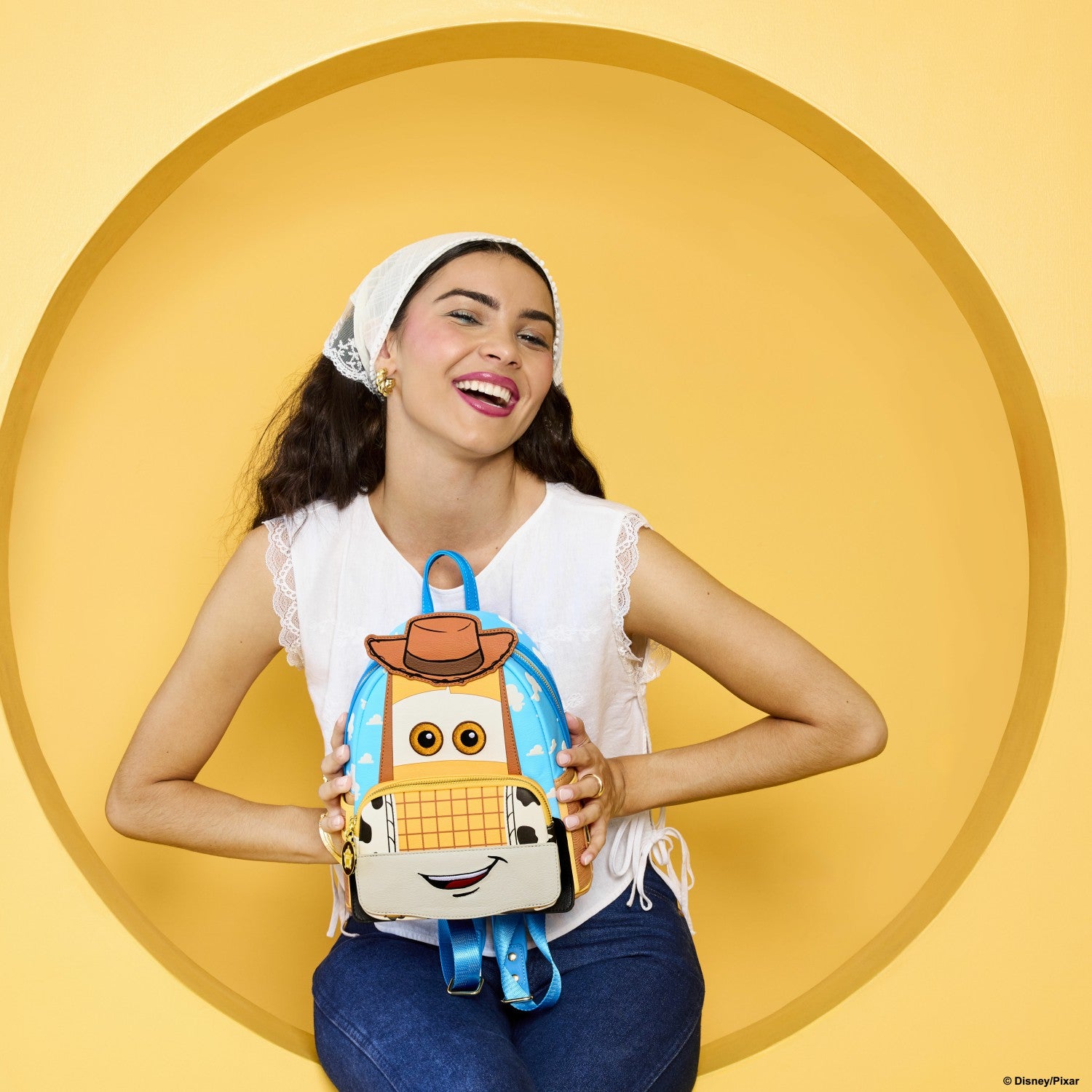 Loungefly D23 Exclusive Toy Car Story Woody Mini Backpack