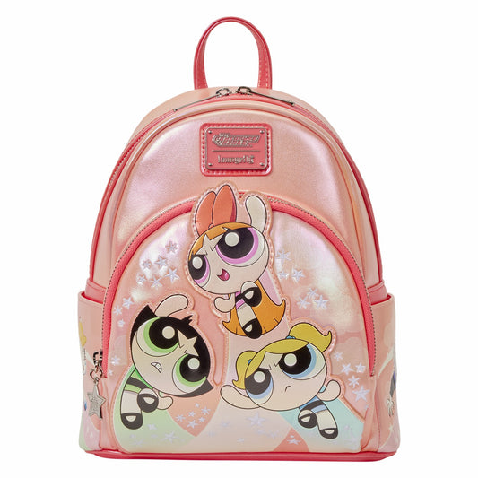Loungefly The Powerpuff Girls Exclusive Pearlescent Mini Backpack