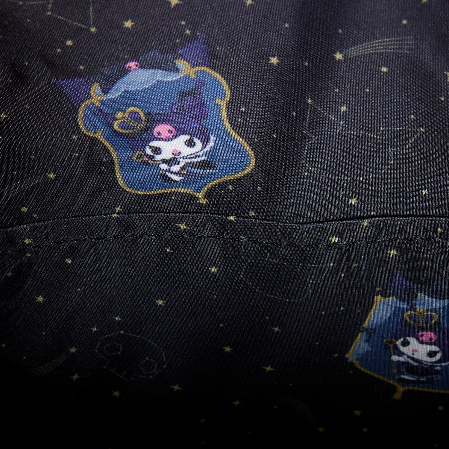 Loungefly Sanrio Kuromi 20th Anniversary Cameo Mini Backpack