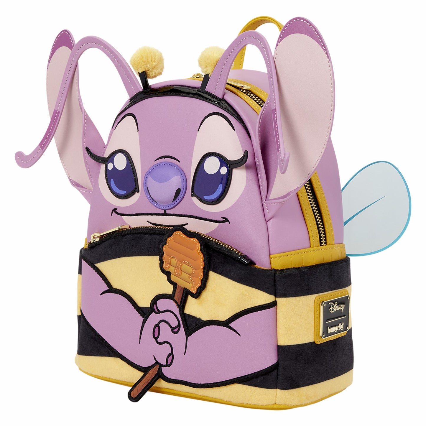 Loungefly Lilo & Stitch Angel Bumblebee Costume Cosplay Mini Backpack