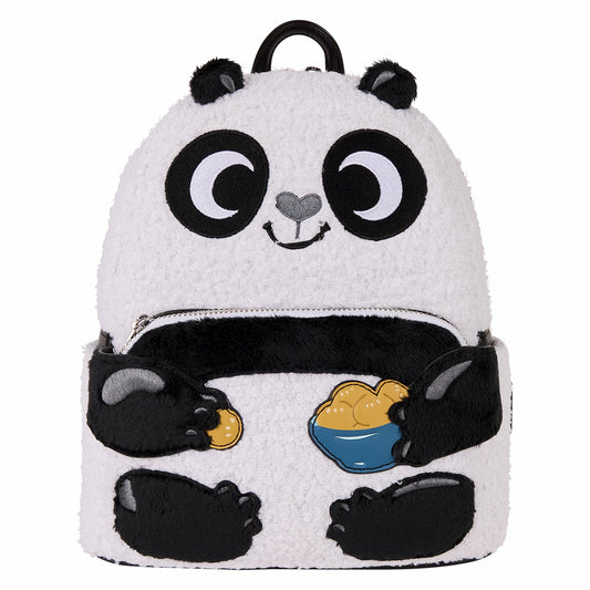 Loungefly Kung Fu Panda Plush Cosplay Mini Backpack