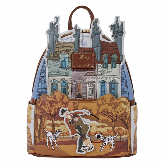 Loungefly 101 Dalmatians Roger & Anita Scene Mini Backpack